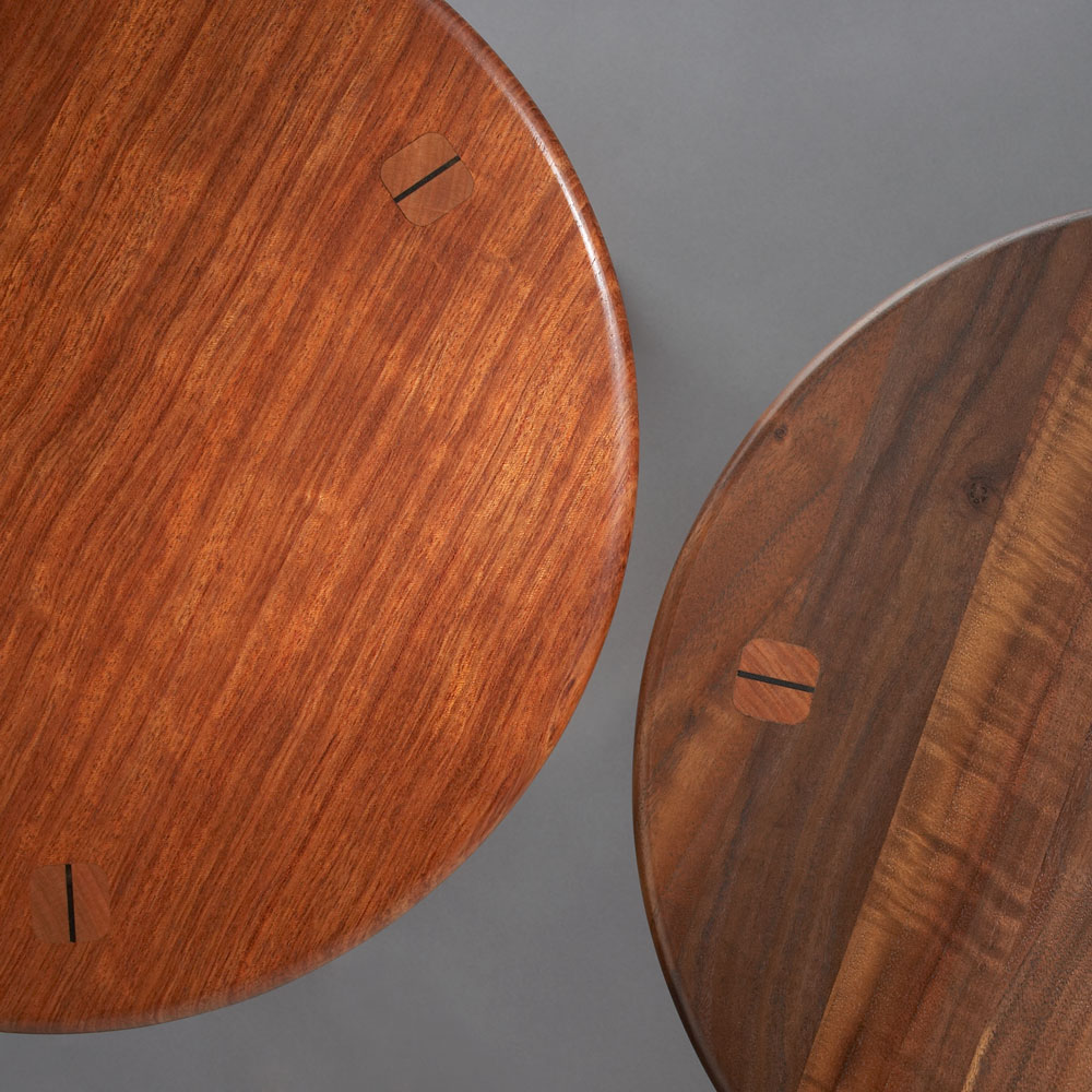 Custom tables - wooden tables designed by Brian Hubel